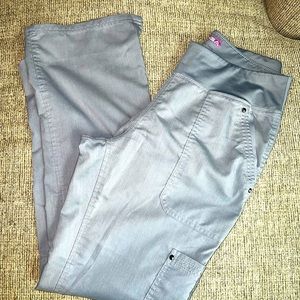 Purple Label Light Grey Scrub Pant